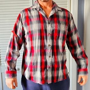 Woolrich Plaid Button-Up Shirt
